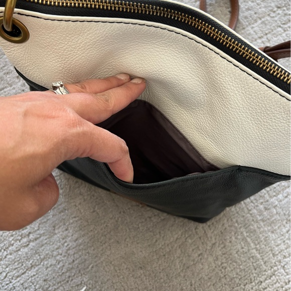 Fossil Keely Colorblock Leather Crossbody - Picture 15 of 15